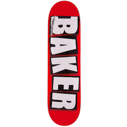 Baker Brand Logo White Deck - 8.25