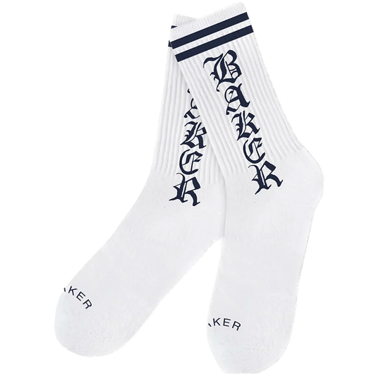 Baker Old E Socks - White