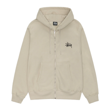 Load image into Gallery viewer, Stussy Basic Zip Hoodie - Khaki