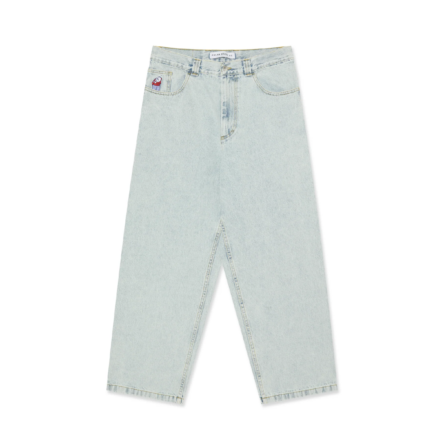 Polar Big Boy Jeans - Light Blue (Original Pocket Embroidery)