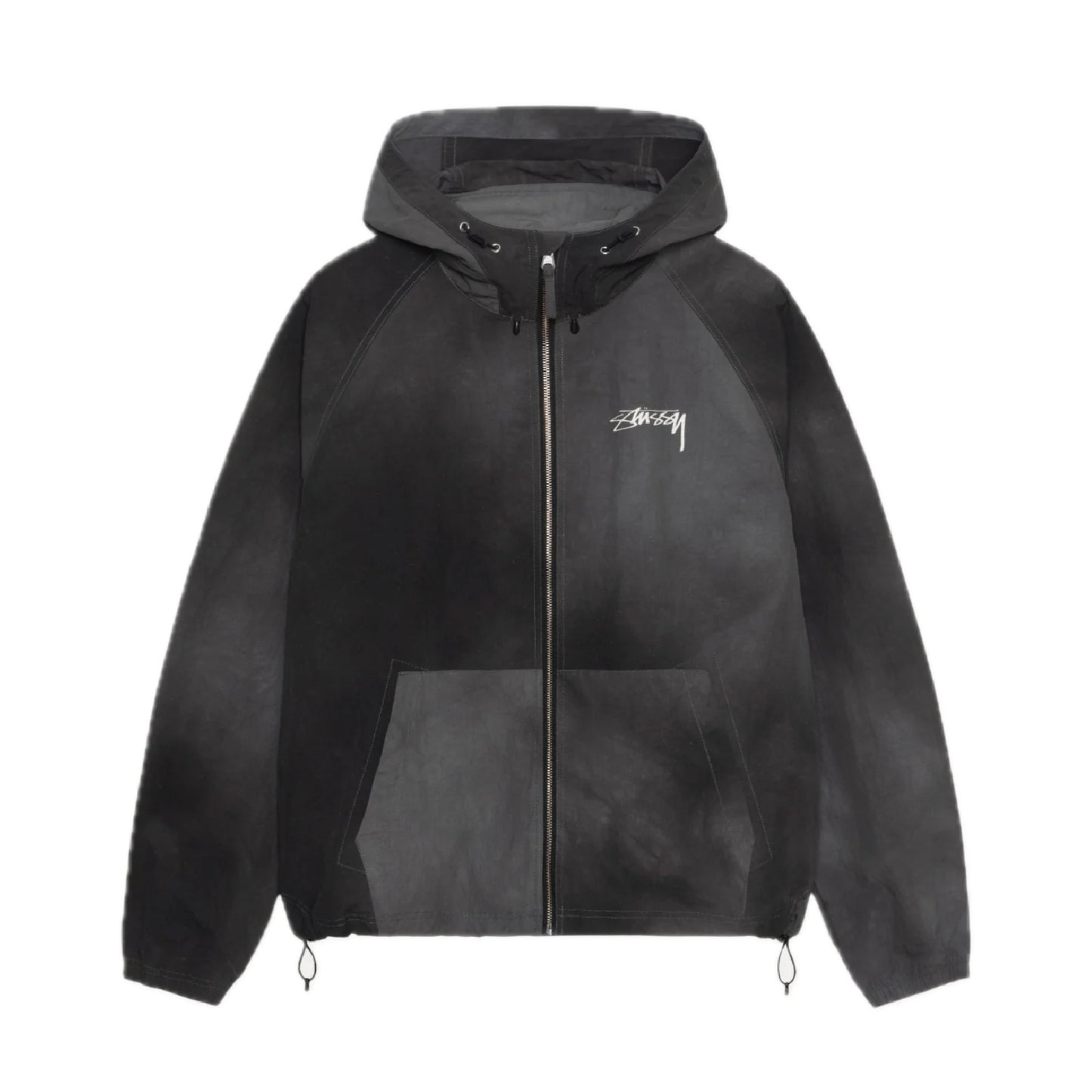 Stussy Beach Shell Wave Dye - Black