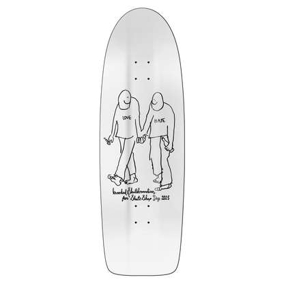 Krooked Skate Shop Day Exclusive Beamer Love Deck - 10.75