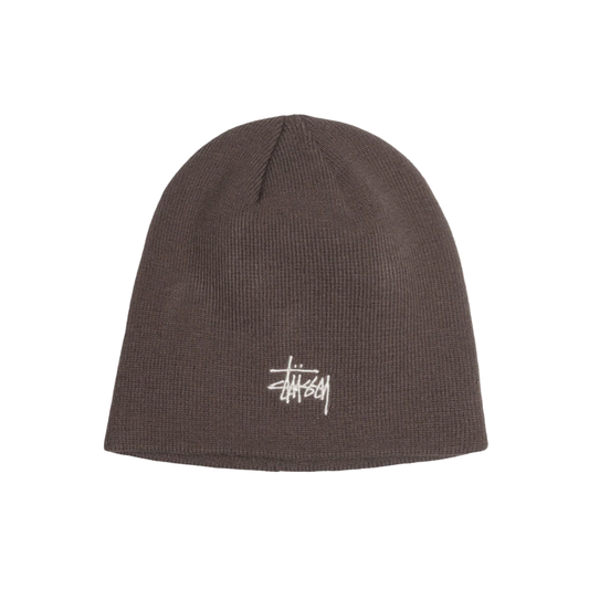 Stussy Basic Skullcap Beanie - Cocoa