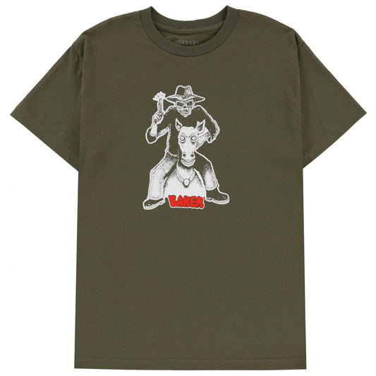 Baker Big Iron Tee - Military Green