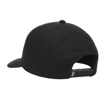 Stussy Big Stock Mid Depth Cap - Black