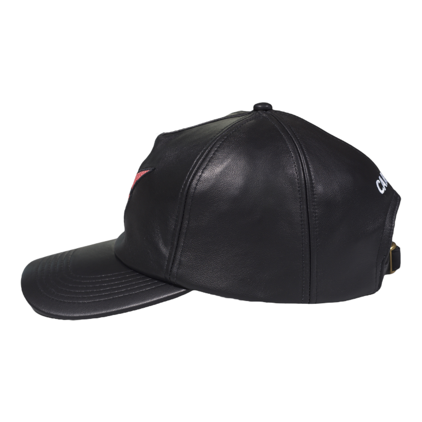 Carpet Company C-Star Genuine Leather Hat - Black