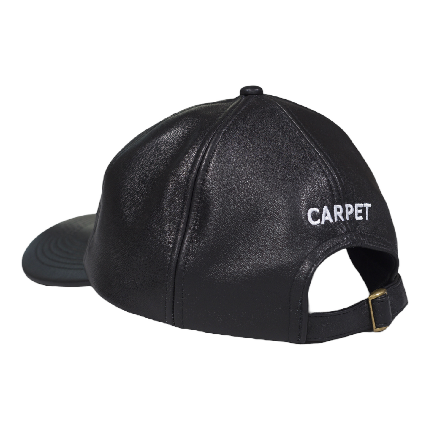 Carpet Company C-Star Genuine Leather Hat - Black