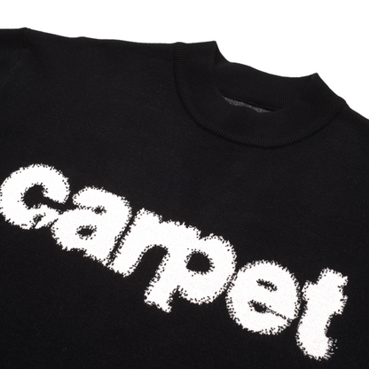 Carpet Company Carpet Woven Sweater - Black