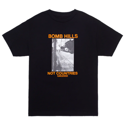 GX1000 Bomb Hills Tee - Black/Orange