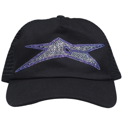 Carpet Company Bizarro Rhinestone Trucker Hat - Black