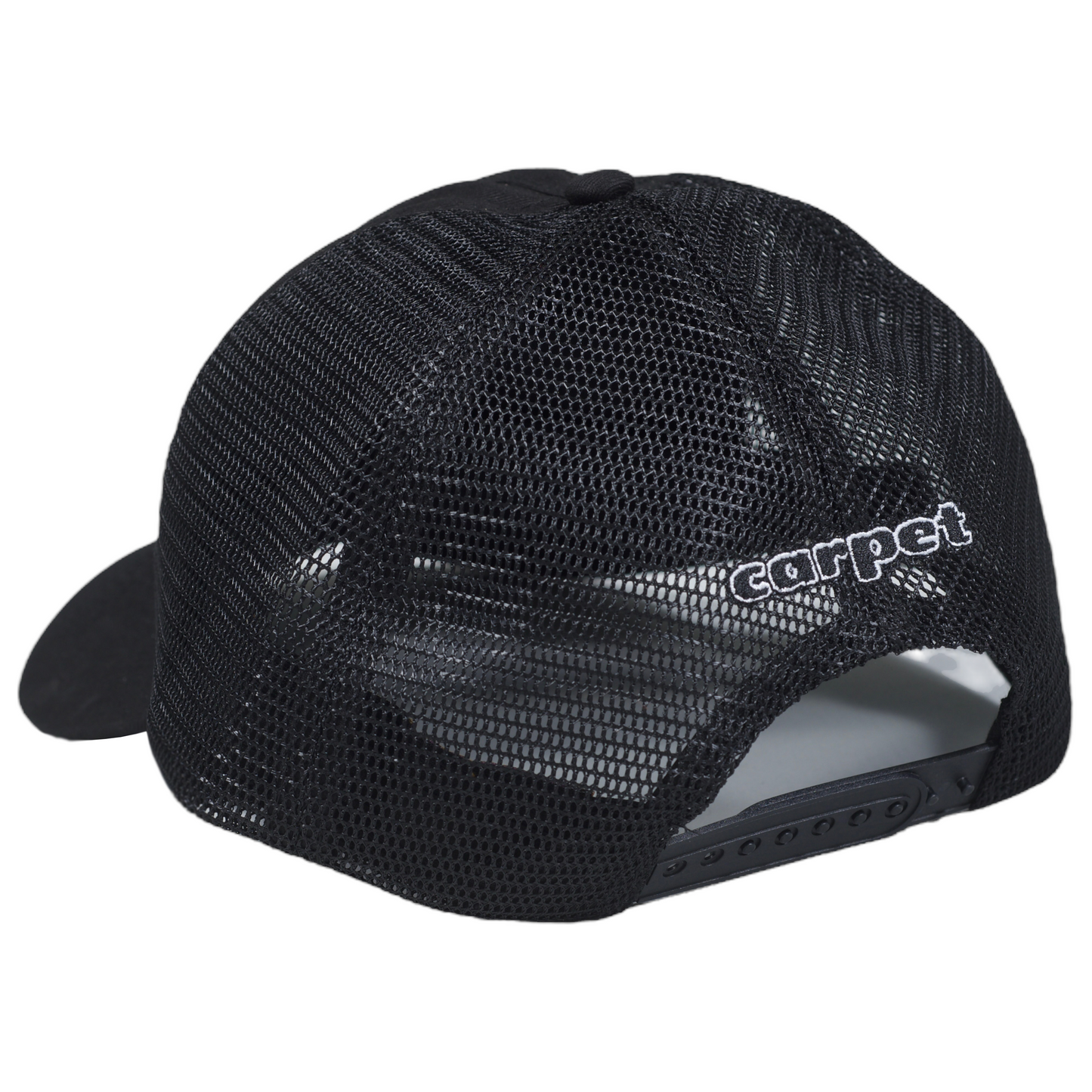 Carpet Company Bizarro Rhinestone Trucker Hat - Black