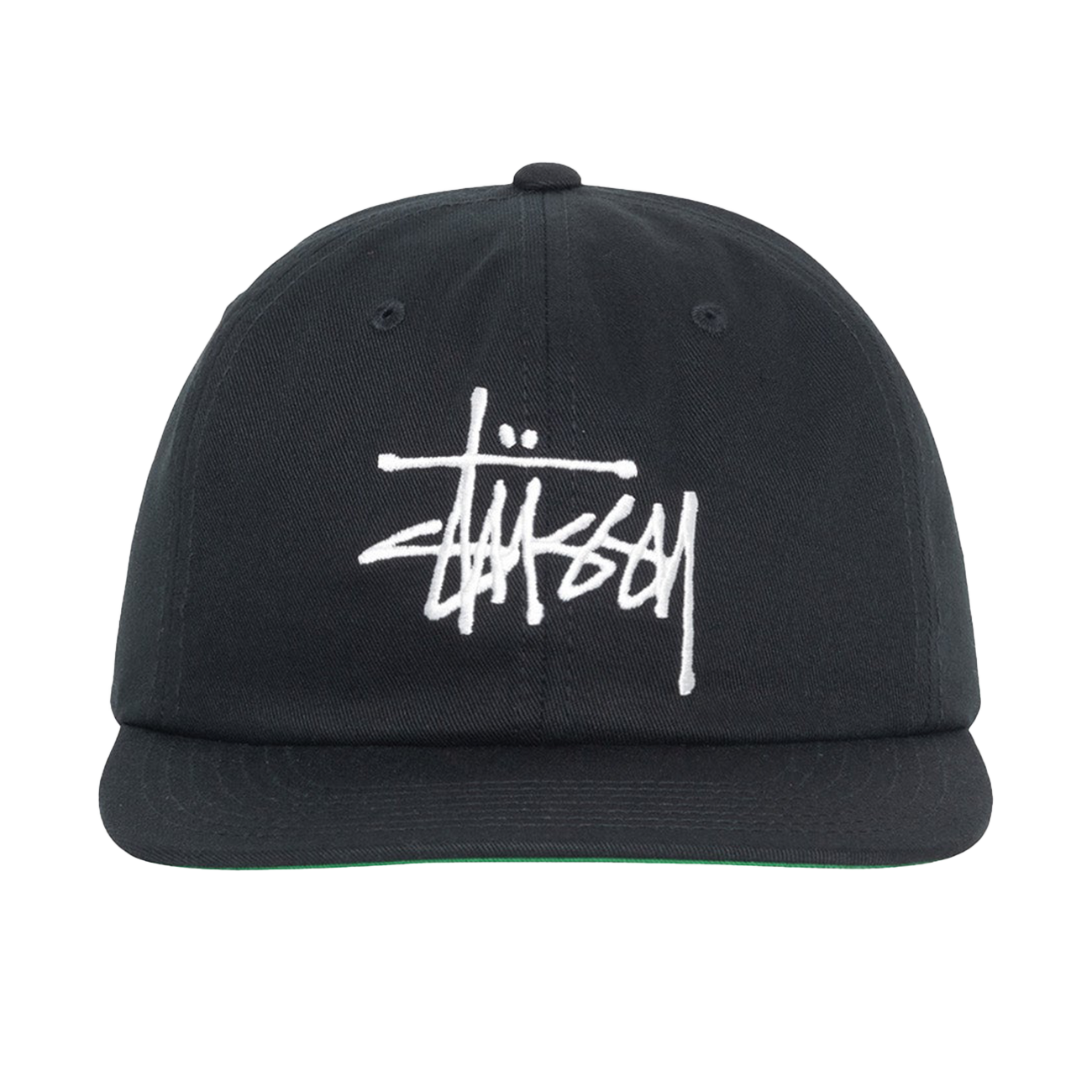 Stussy Basic Strapback Cap - Black
