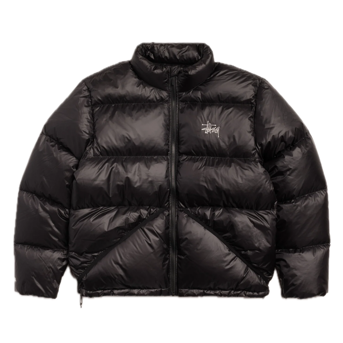 Stussy Micro Ripstop Down Puffer - Jet Black