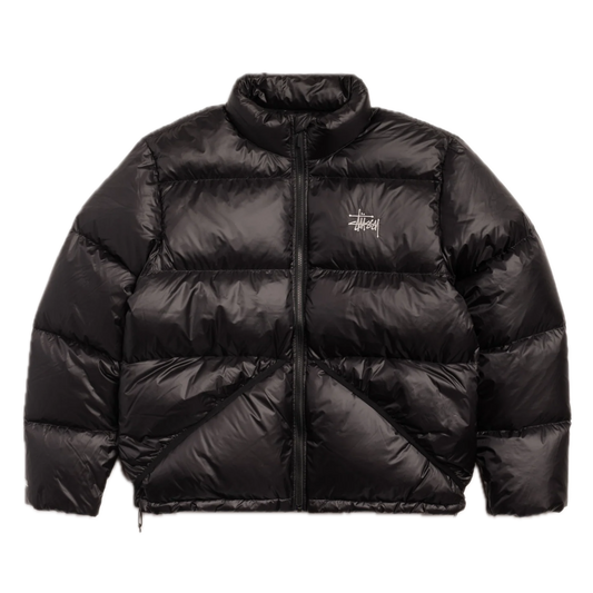 Stussy Micro Ripstop Down Puffer - Jet Black