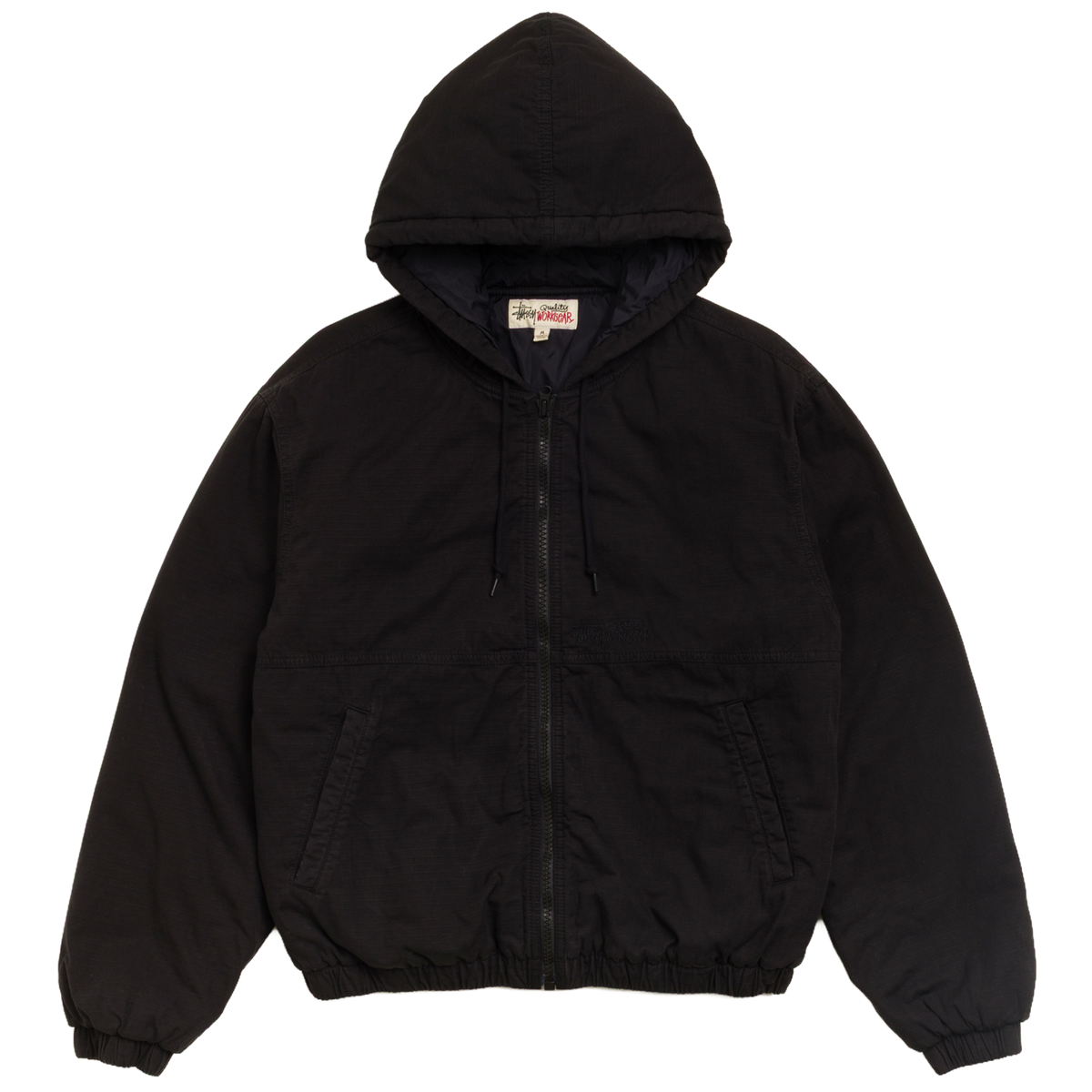 Stussy Ripstop Work Jacket - Black