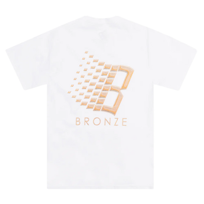 Bronze 56K Balloon Logo Tee - White