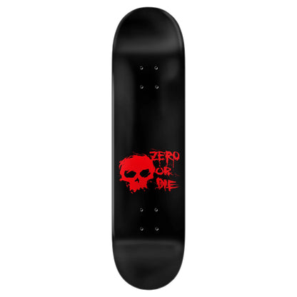 Zero Blood Skull Matte Deck - 8.25