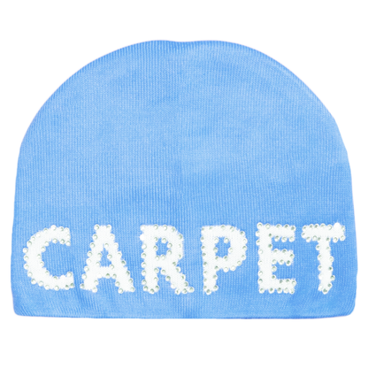 Carpet Company Rhinestone Beanie - Carolina Blue