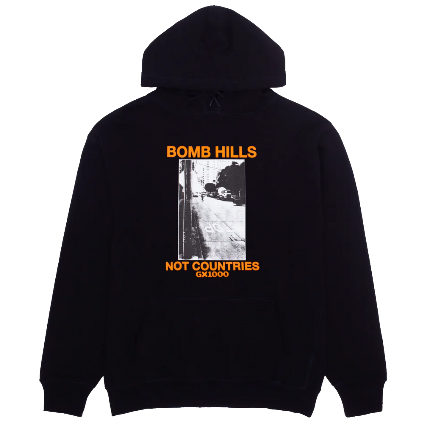 GX1000 Bomb Hills Hoodie - Black/Orange