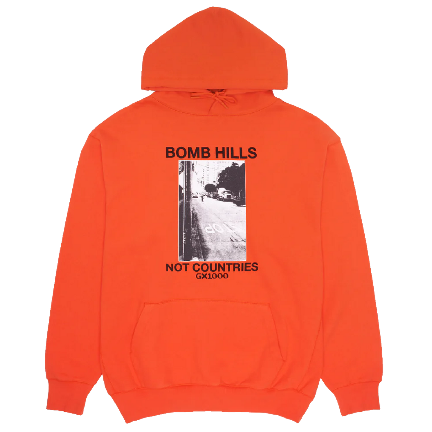 GX1000 Bomb Hills Hoodie - Orange/Black