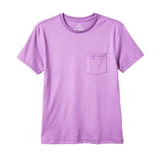 Brixton Basic Pocket Tee - Orchid