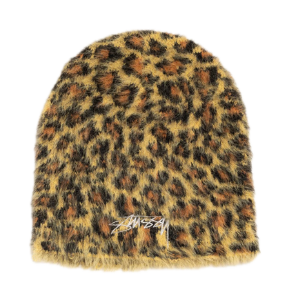 帽子 stussy SKULLCAP LEOPARD Stussy Leopard Skullcap Beanie Pink Men's - FW25 - US