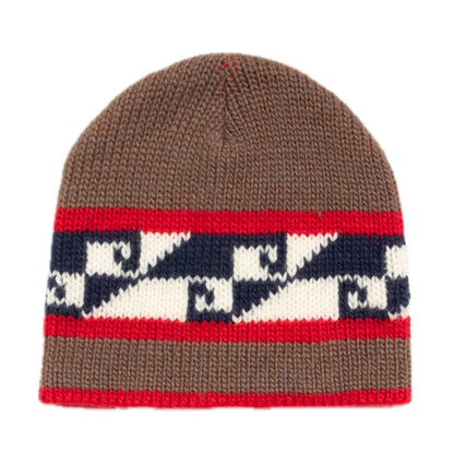 Stussy Waves Knit Skullcap - Brown