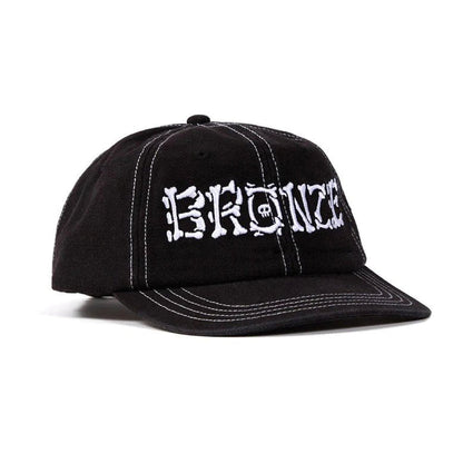 Bronze 56K Bones Hat - Black