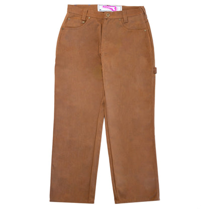 Carpet Company Waxed Canvas Work Pant - Brown