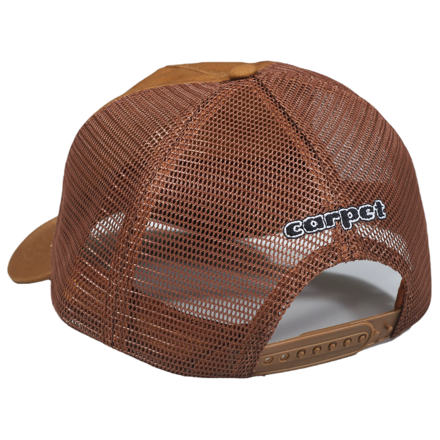 Carpet Company Bizarro Rhinestone Trucker Hat - Brown