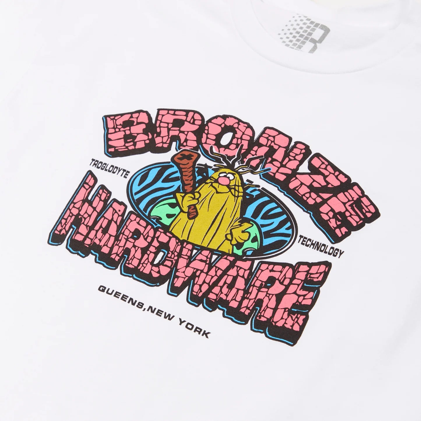 Bronze 56K Troglodyte Tee - White