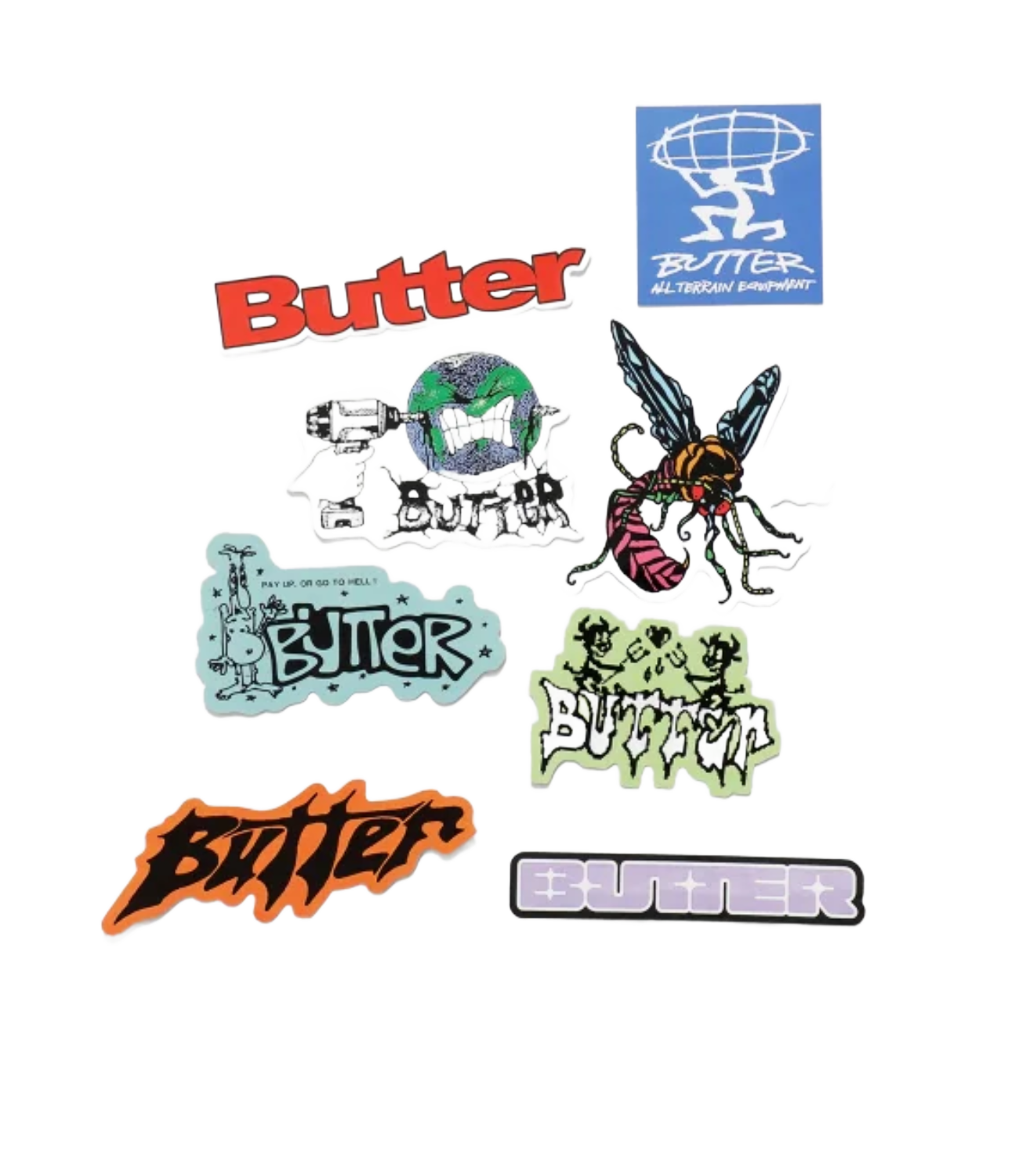Butter Goods Sticker Pack