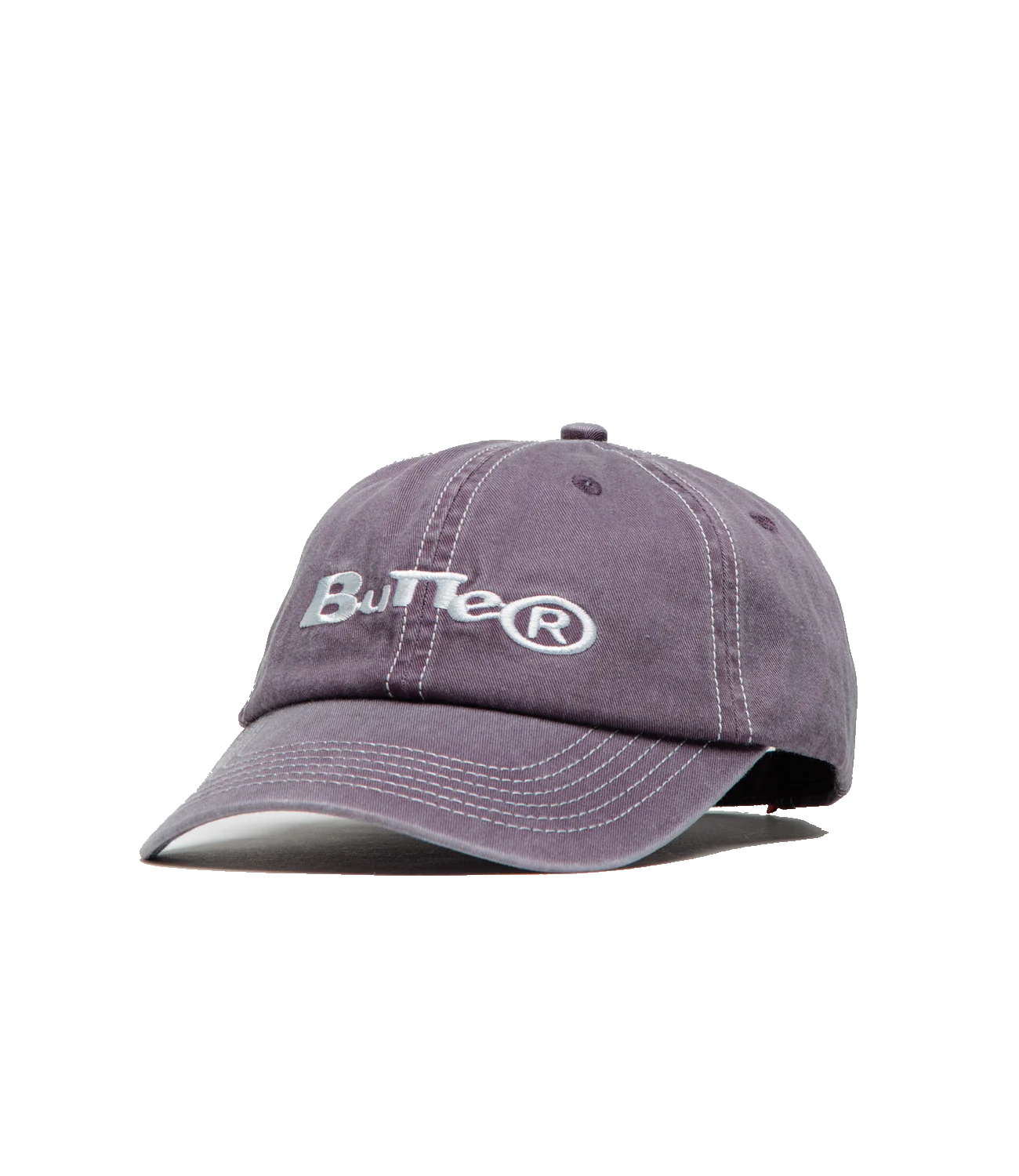 Butter Goods Registered 6 Panel Cap - Washed Dusk