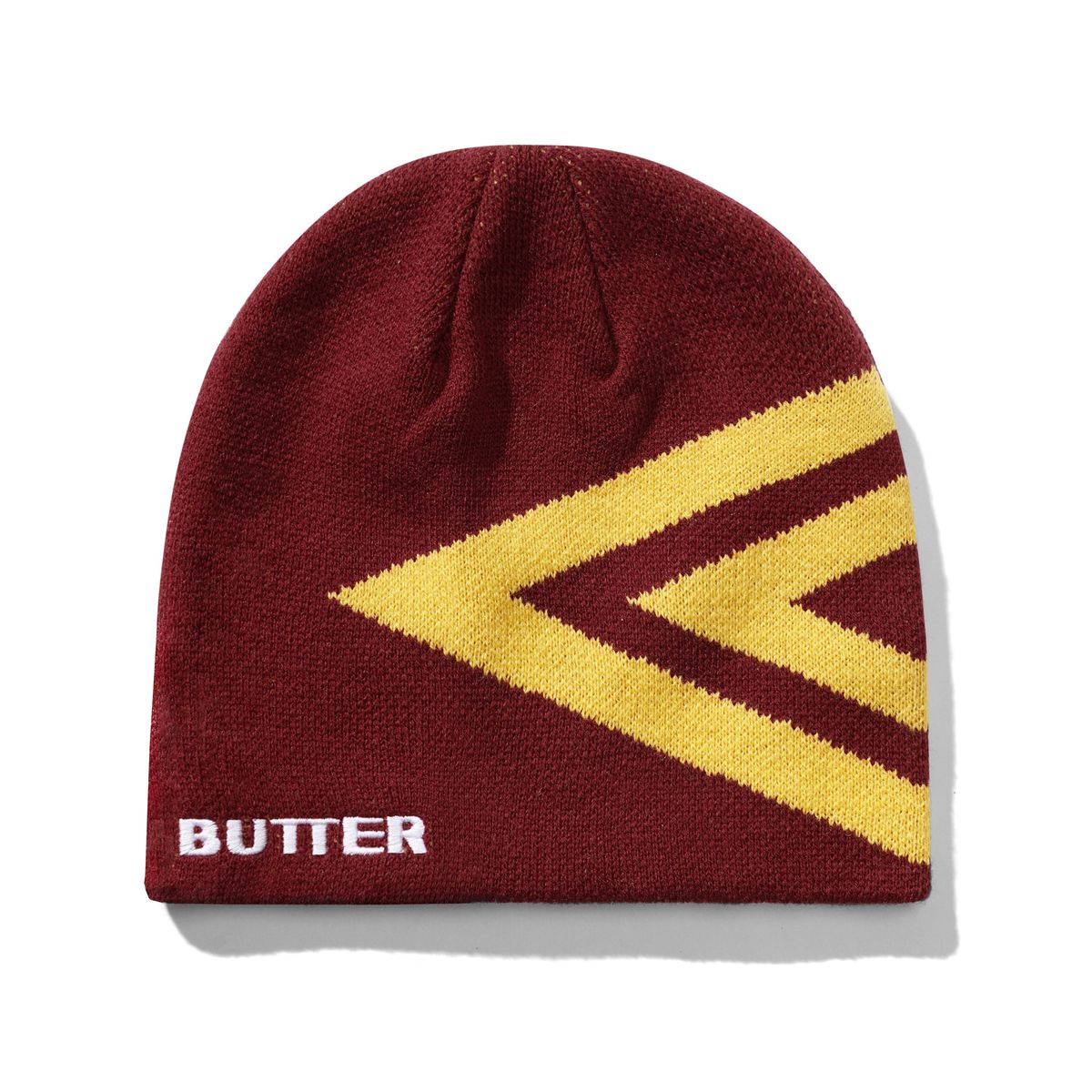Butter Goods x Umbro Diamond Skully Beanie - Burgundy