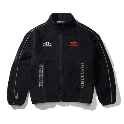 Butter Goods x Umbro Polartec Zip-Thru Jacket - Black