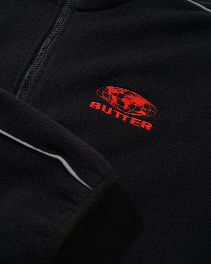 Butter Goods x Umbro Polartec Zip-Thru Jacket - Black