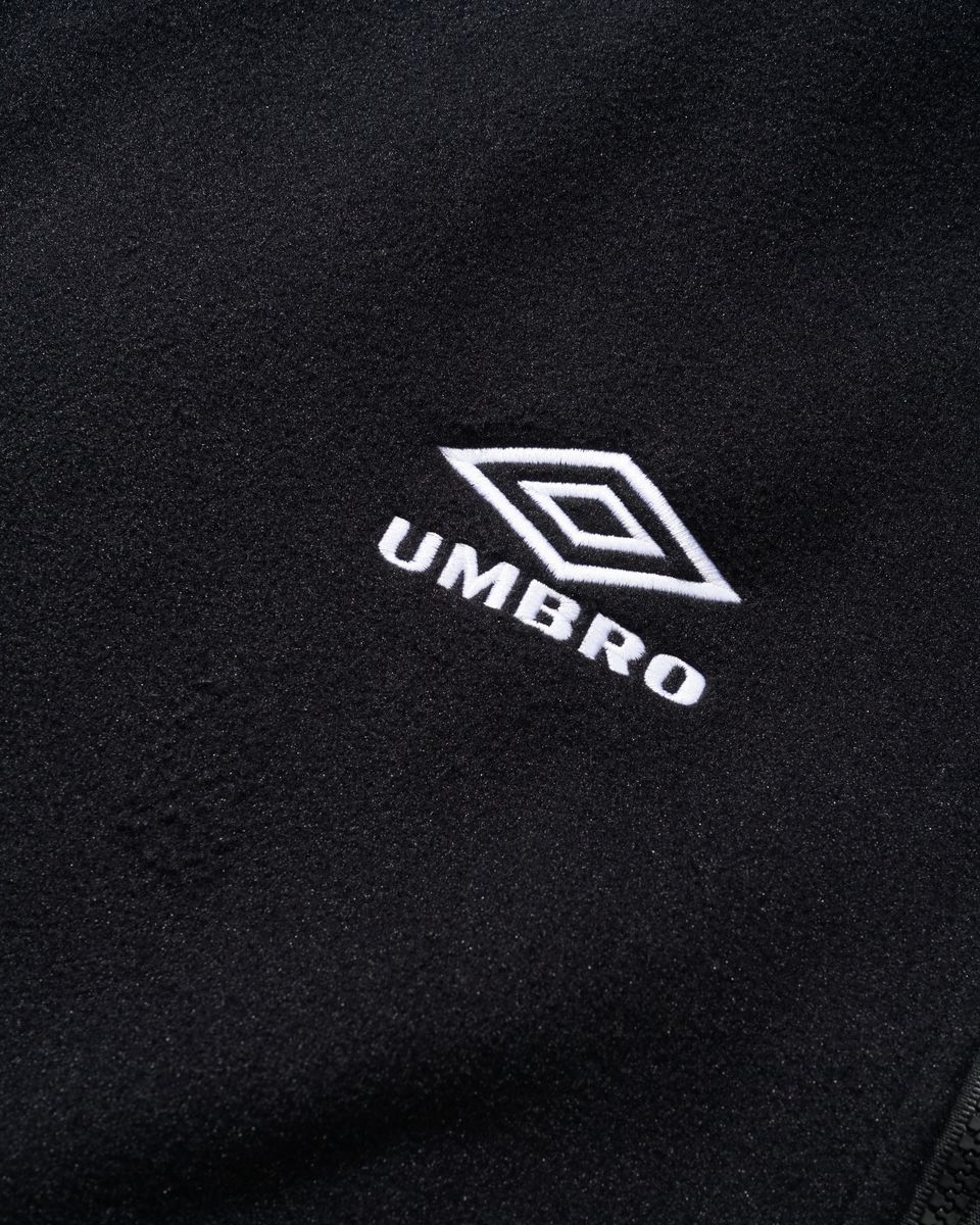 Butter Goods x Umbro Polartec Zip-Thru Jacket - Black