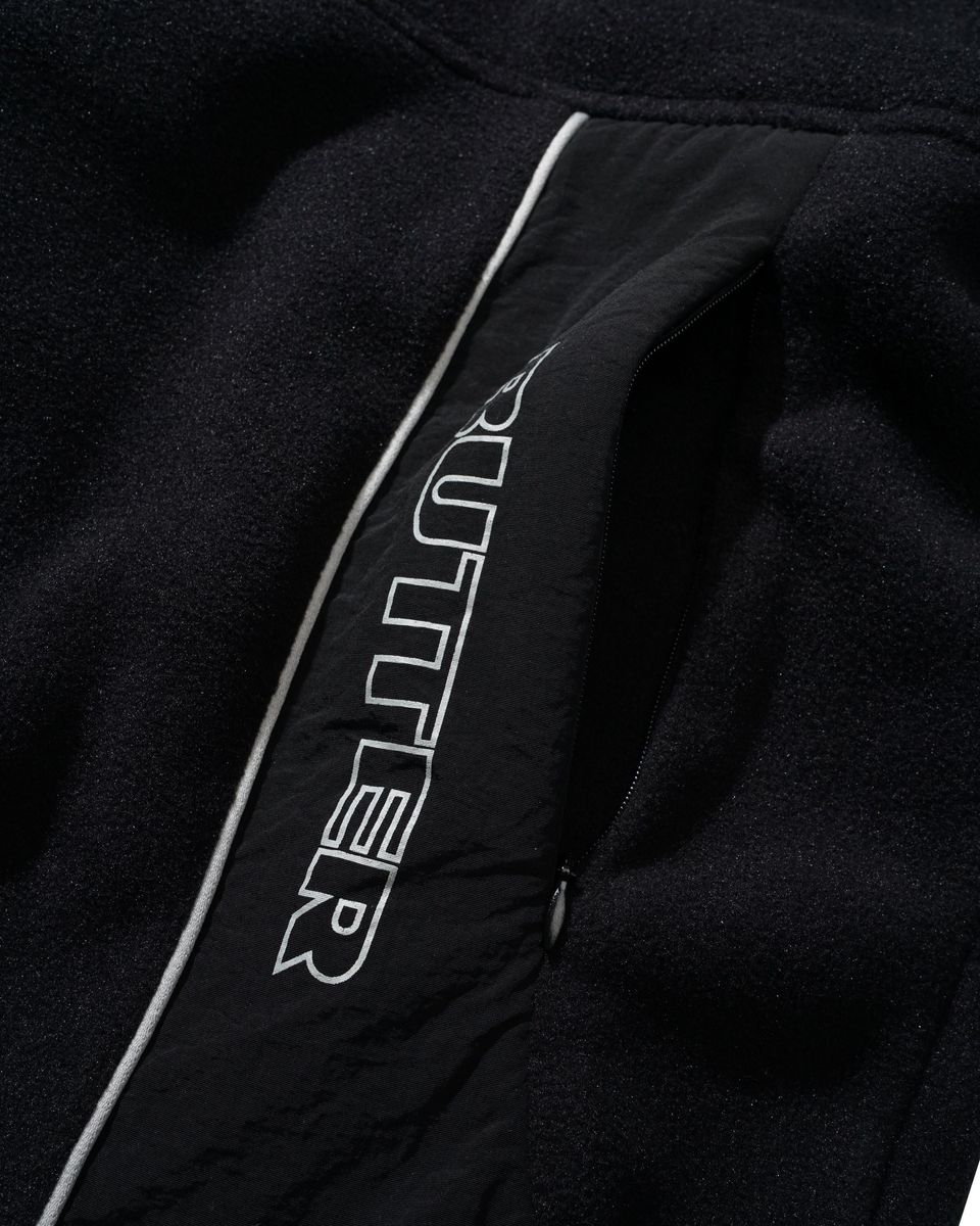 Butter Goods x Umbro Polartec Zip-Thru Jacket - Black