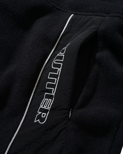 Butter Goods x Umbro Polartec Zip-Thru Jacket - Black