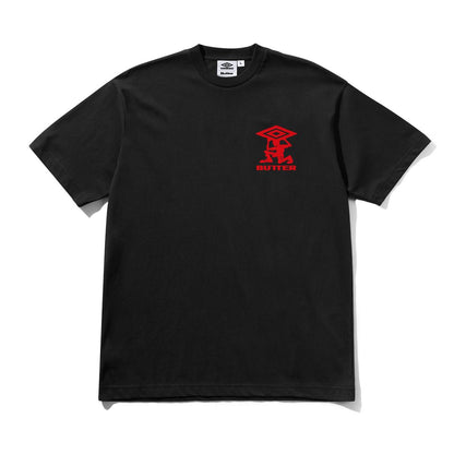 Butter Goods x Umbro Diamond Terrain Tee - Black