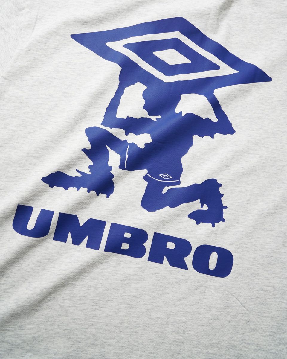 Butter Goods x Umbro Diamond Terrain Tee - Ash