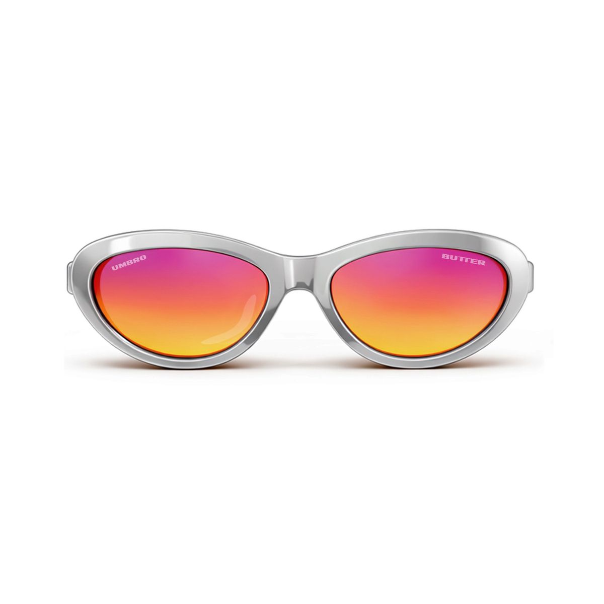 Butter Goods x Umbro Striker Sunglasses - Chrome