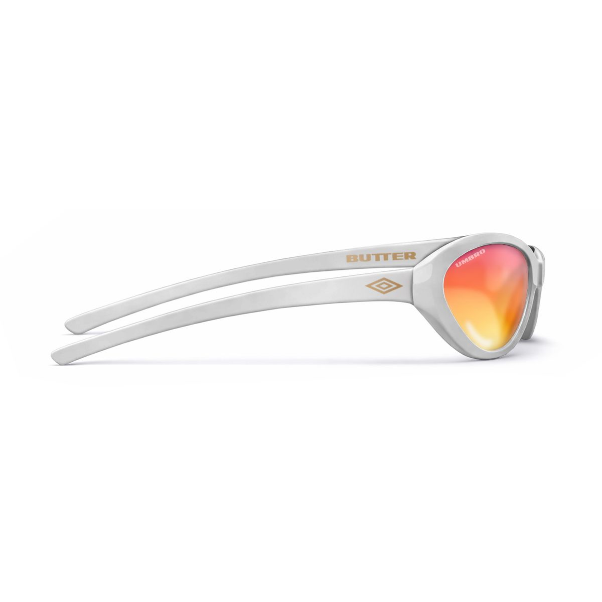 Butter Goods x Umbro Striker Sunglasses - Chrome