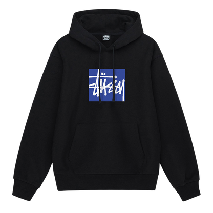 Stussy Stock Box Hoodie - Black
