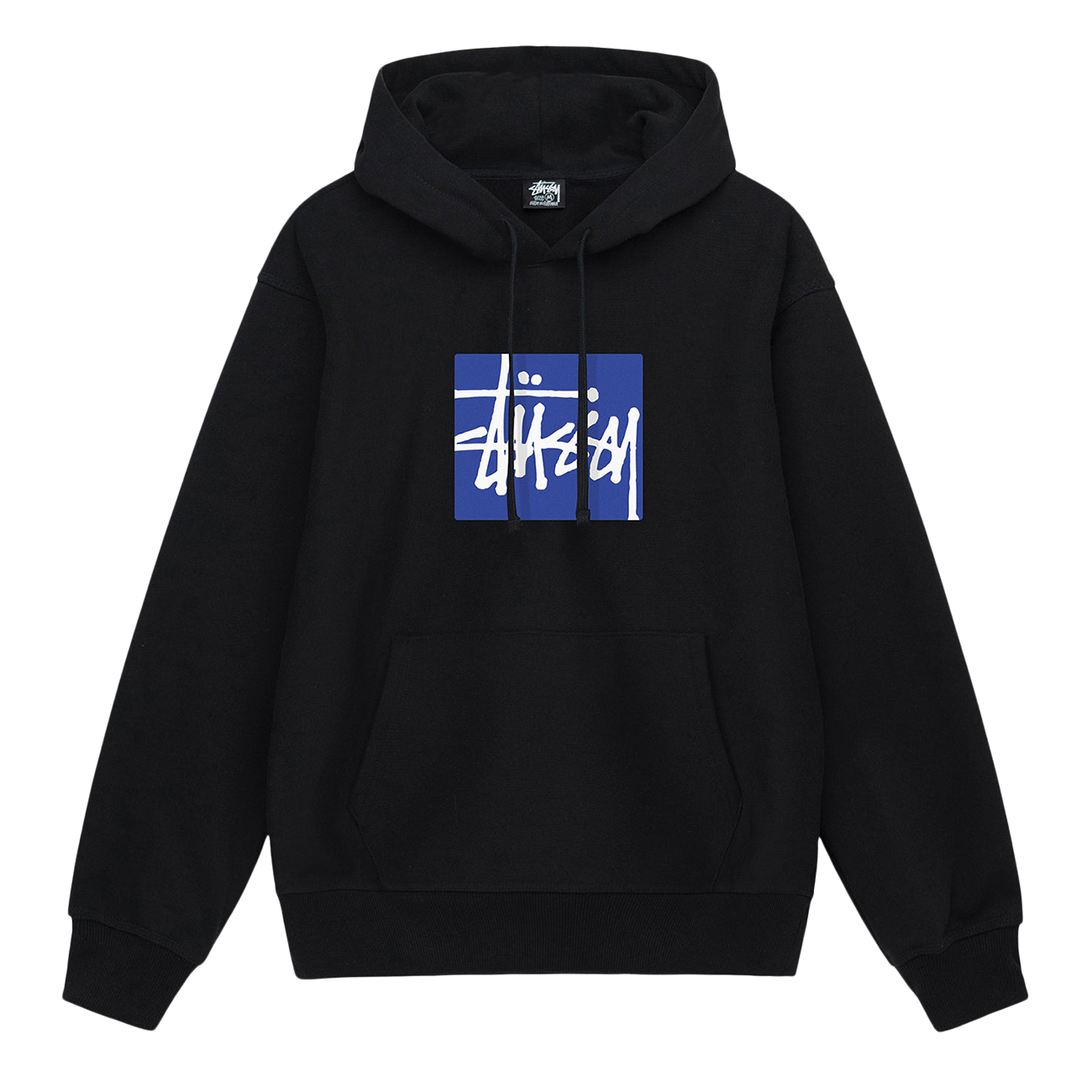 Stussy boxed italic hoodie Clearance