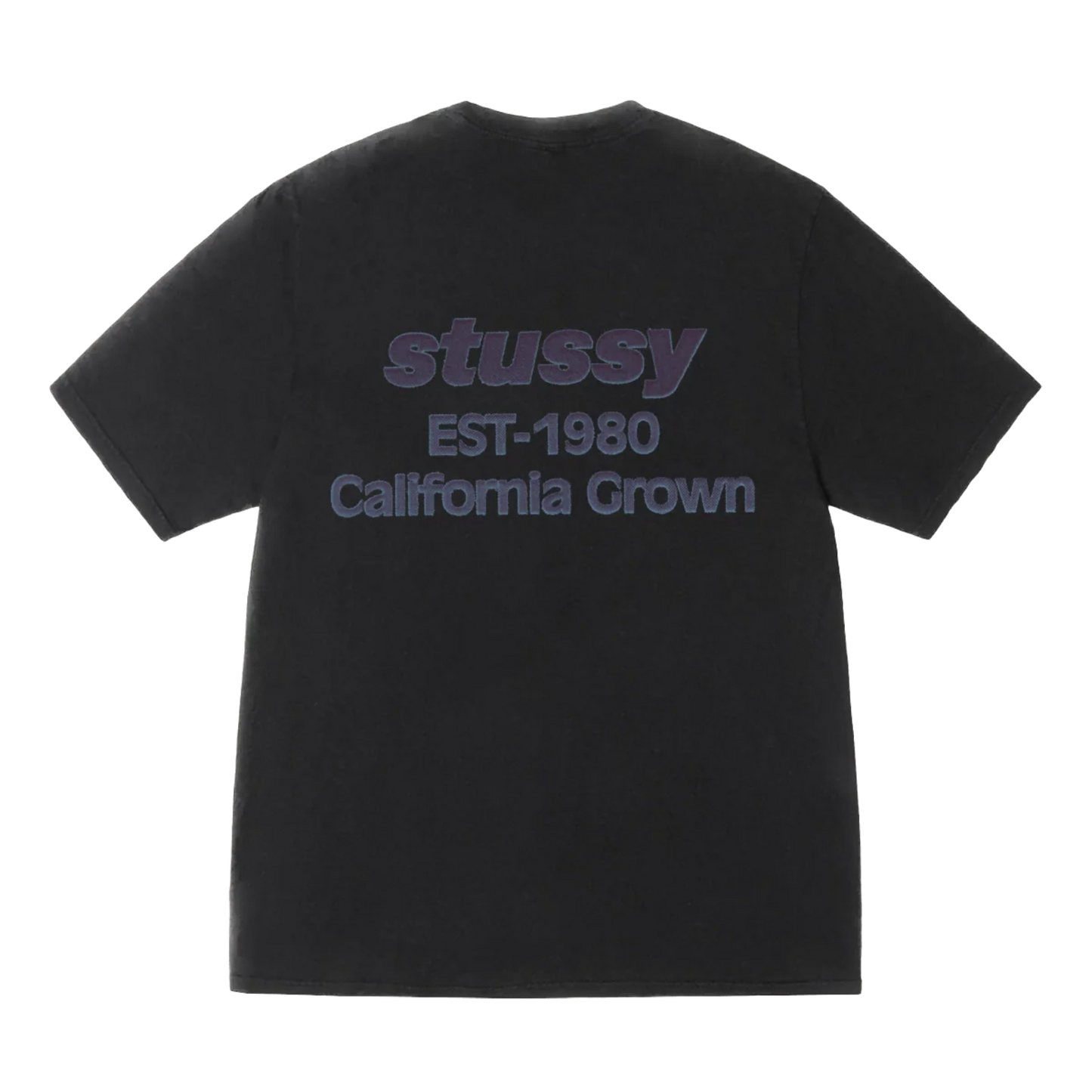 Stussy California Grown Pigment Dyed Tee - Black
