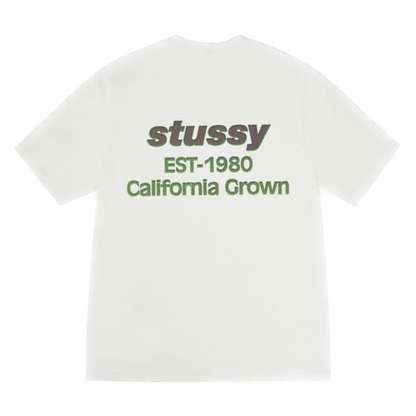 Stussy California Grown Pigment Dyed Tee - Natural