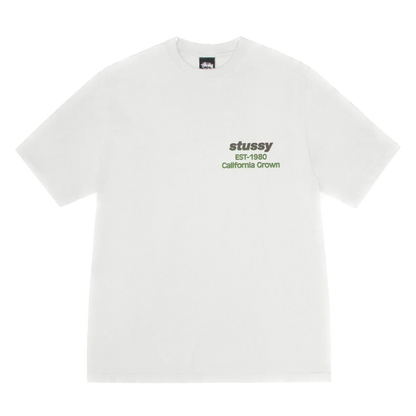 Stussy California Grown Pigment Dyed Tee - Natural