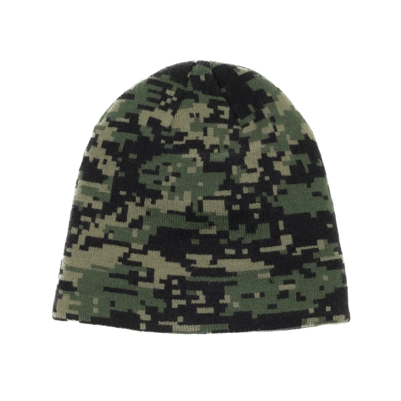 Stussy Basic Skullcap Beanie - Digi Camo Green