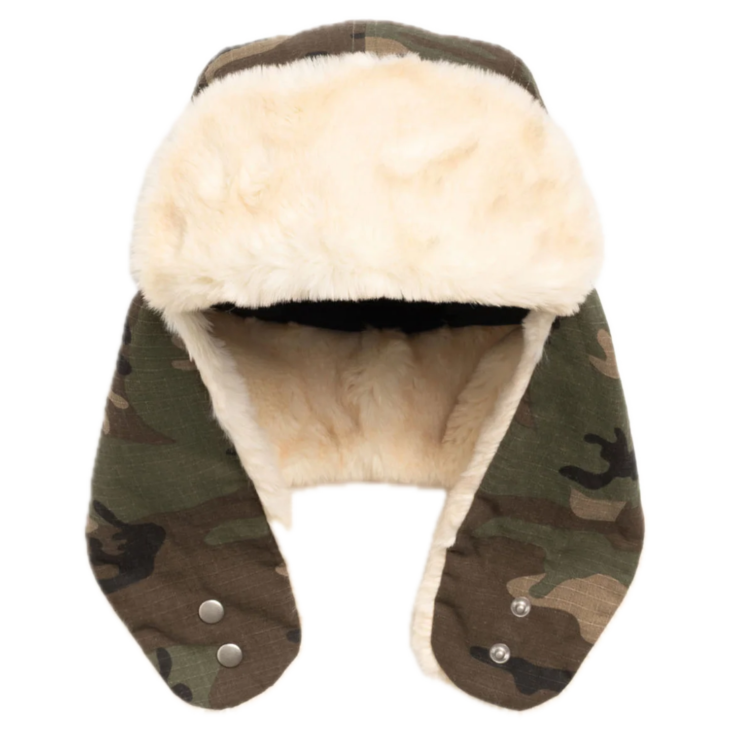 Stussy Ripstop Trapper Cap - Camo